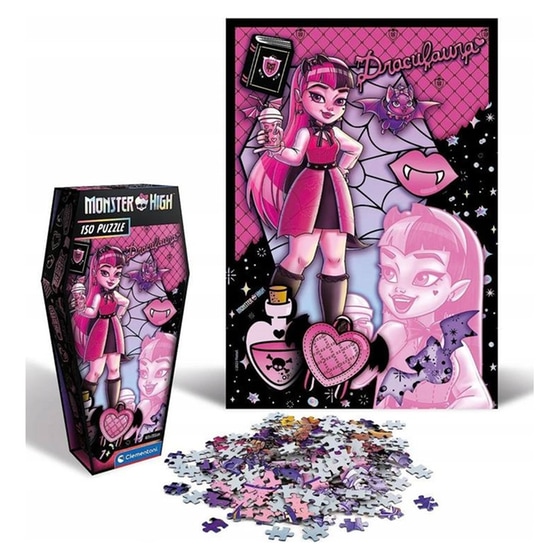 Παιδικό Παζλ Monster High Coffin Pack Draculaura Clementoni (150 Κομμάτια) image 1