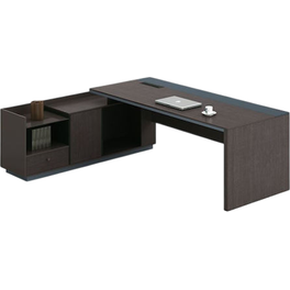 Γραφείο 24Mall Avanzo 180x80x75cm Καρυδί - Sky Grey