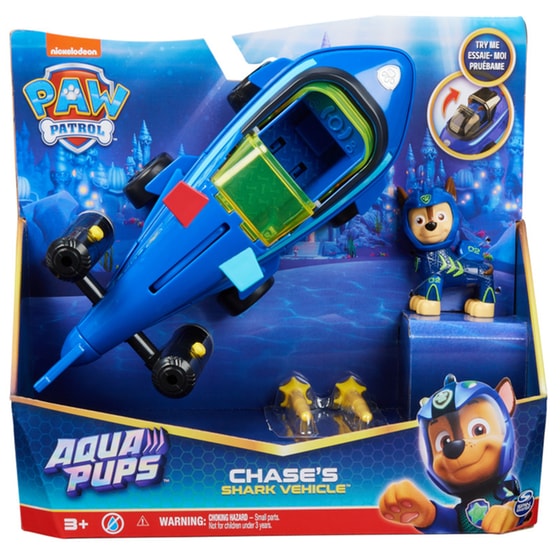 Spin Master Σετ Παιχνιδιού Paw Patrol Aqua Pups Θεματικά Οχήματα - Τυχαία Επιλογή Σχεδίου image 5