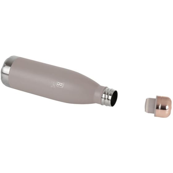Μπουκάλι Θερμός Berlinger Haus Ανοξείδωτο Taupe 500ml image 2