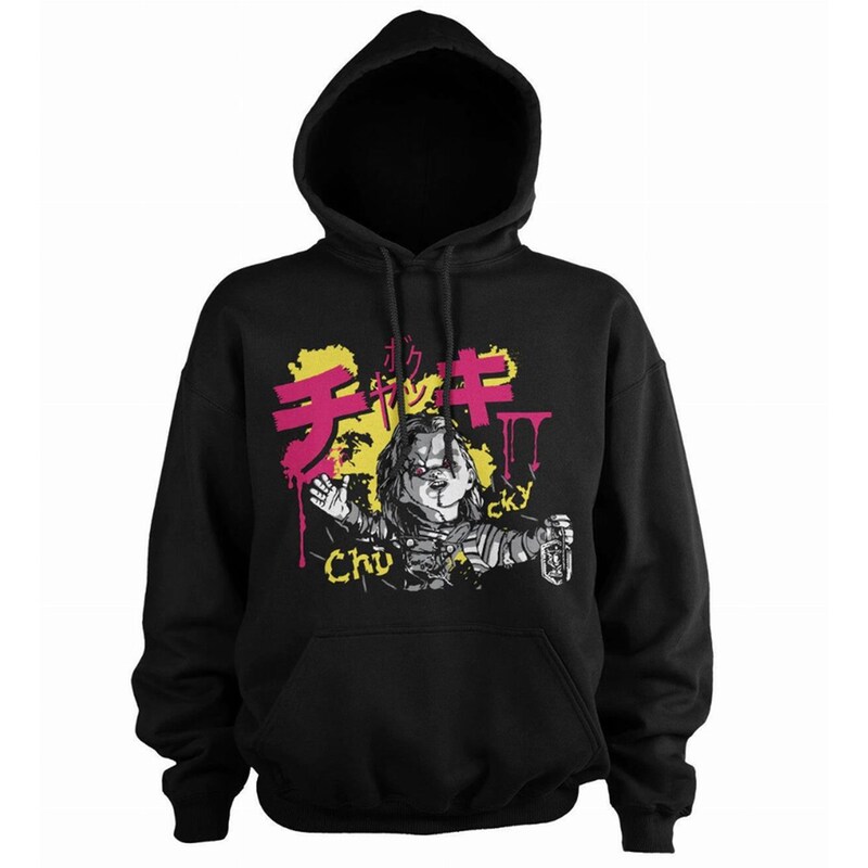 HYBRIS Φούτερ Hybris Chucky Graffiti (S) - Μαύρο