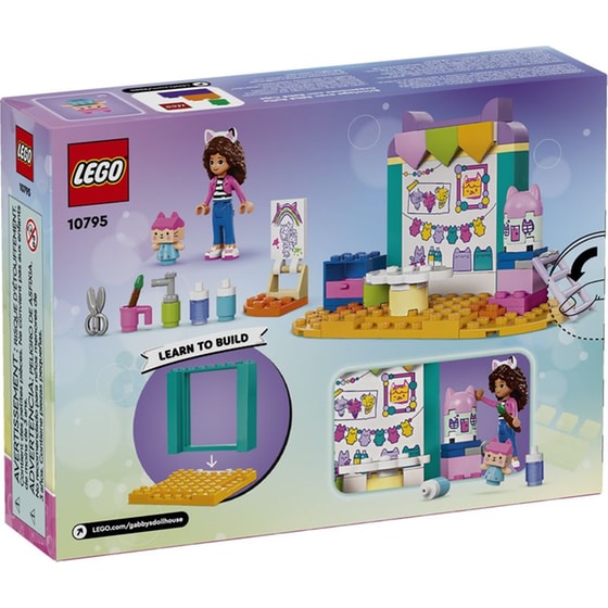 LEGO® Gabby's Dollhouse Crafting with Baby Box (10795) image 2