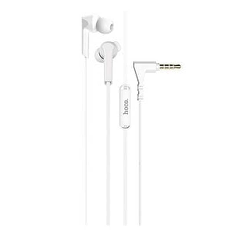 Ακουστικά Handsfree Hoco M72 Admire 3.5mm Jack - Λευκό