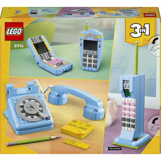 LEGO® Creator 3σε1 Ρετρό Τηλέφωνο (31174) image 8