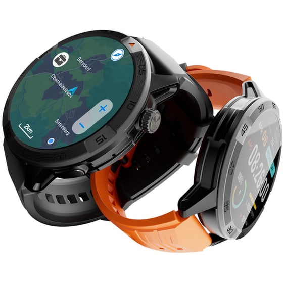 Smartwatch AGM Legion Pro 47mm - Sleek Black/Neon Orange image 5