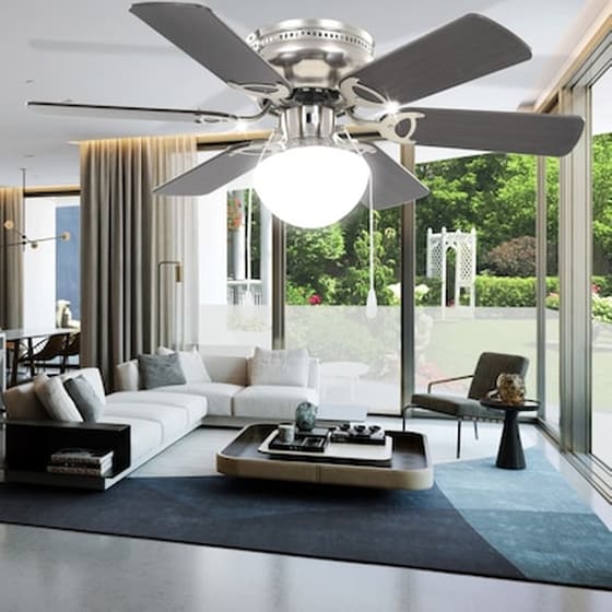 VIDAXL 50537 Ανεμιστήρας Οροφής 55W 82cm με Φως image 4