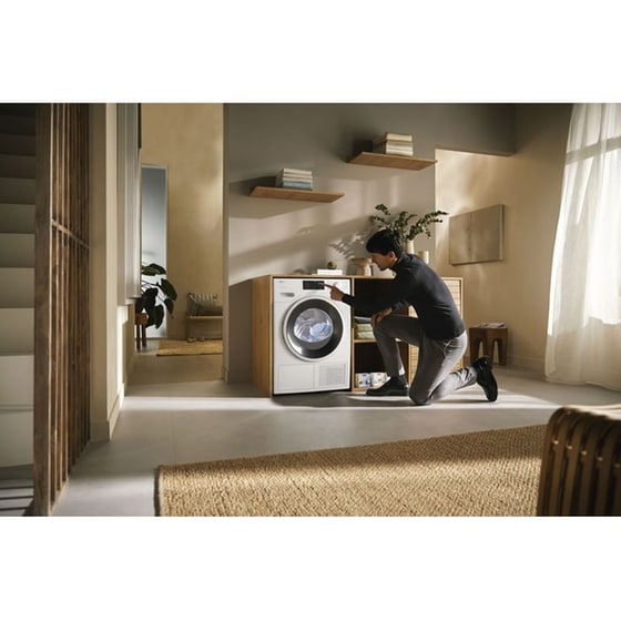 MIELE TWD640WP EcoSpeed 9 kg με Αντλία Θερμότητας Λευκό Στεγνωτήριο Ρούχων image 5