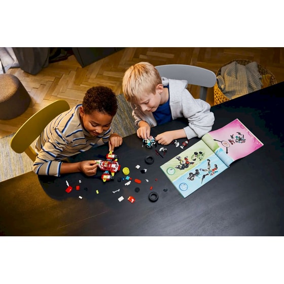 LEGO® Cooper's Tiger Mech & Zero's Hot Rod Car (71497) image 8