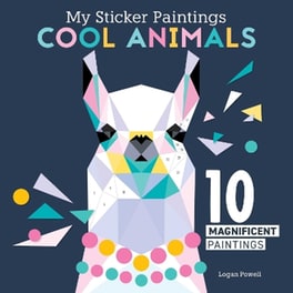 My Sticker Paintings: Cool Animals