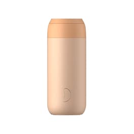 Κούπα Θερμός Chilly's Series 2 Peach Orange από Ανοξείδωτο Ατσάλι 500 ml Πορτοκαλί