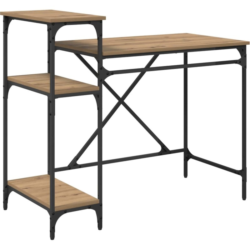 Γραφείο VidaXL από Επεξεργασμένο Ξύλο 105x50x90 cm - Artisan Δρυς