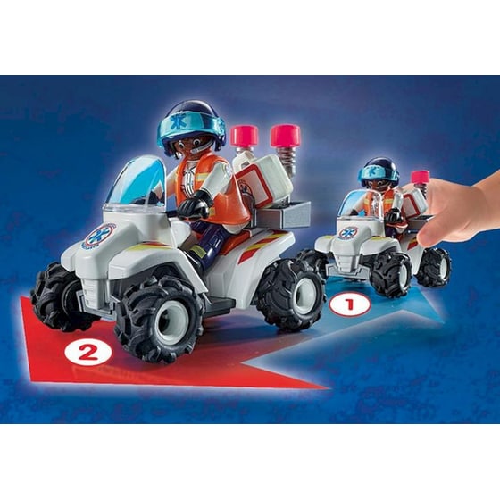 PLAYMOBIL® City Action Διασώστρια με Γουρούνα 4x4 (71091) image 4