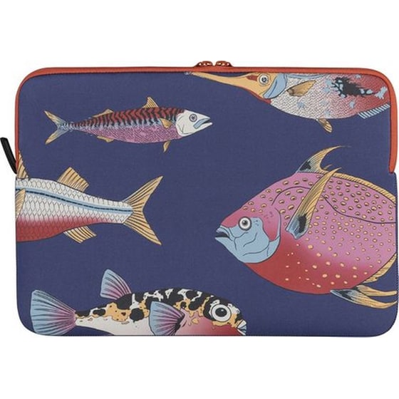 Τσάντα Laptop Schizzo Pesci 14" - Μπλε image 1