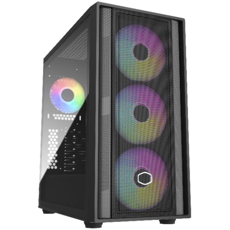 Κουτί Desktop Cooler Master MasterBox 600 - Μαύρο
