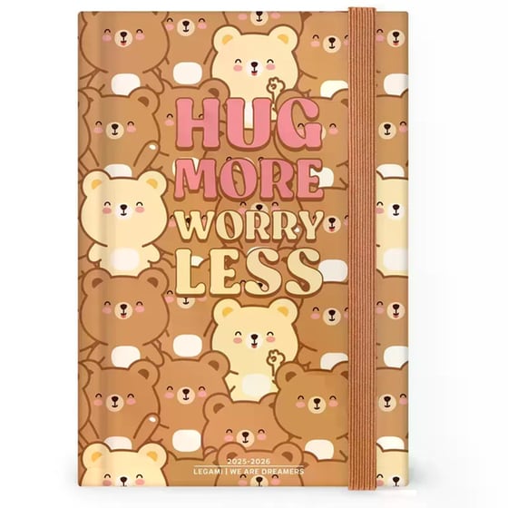 Ημερολόγιο Ημερήσιο Legami 2026 16Μ Medium Photo Teddy Bear image 0
