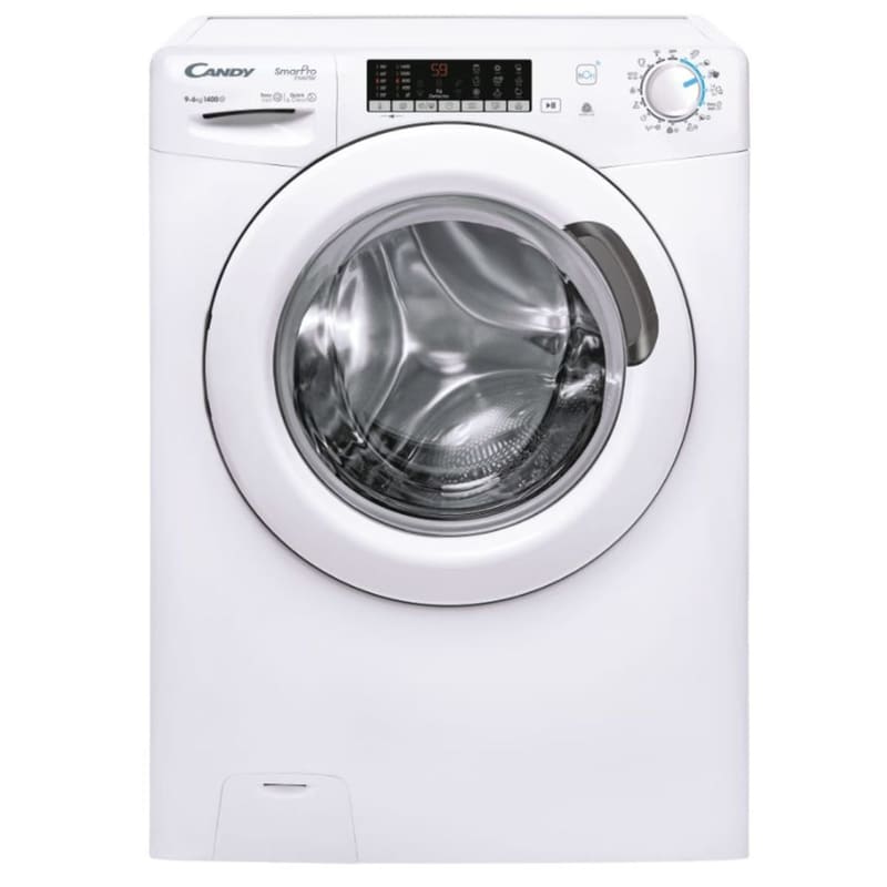 CANDY CSOW4966TWM/1-S 9kg/6kg 1.400 Στροφές Λευκό Πλυντήριο Στεγνωτήριο Ρούχων