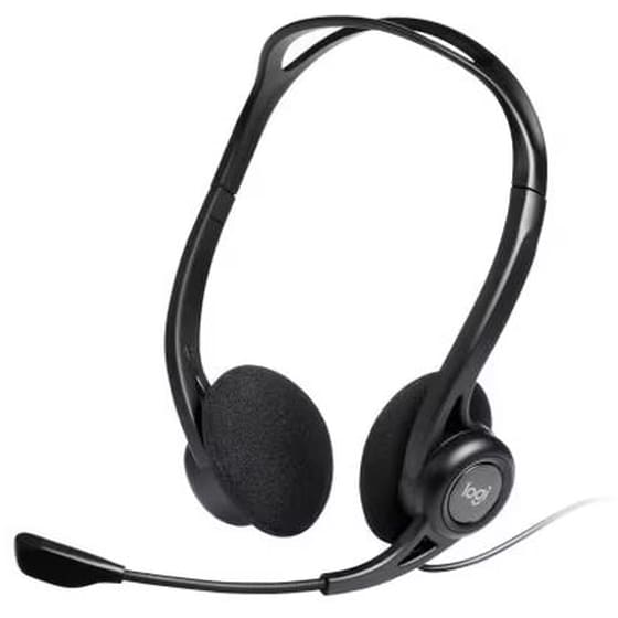 Logitech MK220 Ασύρματο Σετ Πληκτρολόγιο & Ποντίκι + Ενσύρματα Ακουστικά Κεφαλής Logitech 960 + Logitech C310 Web Camera image 3