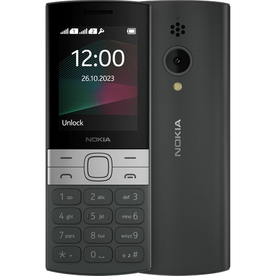 Nokia 150 (2023) 4G Dual Sim - Black image 0
