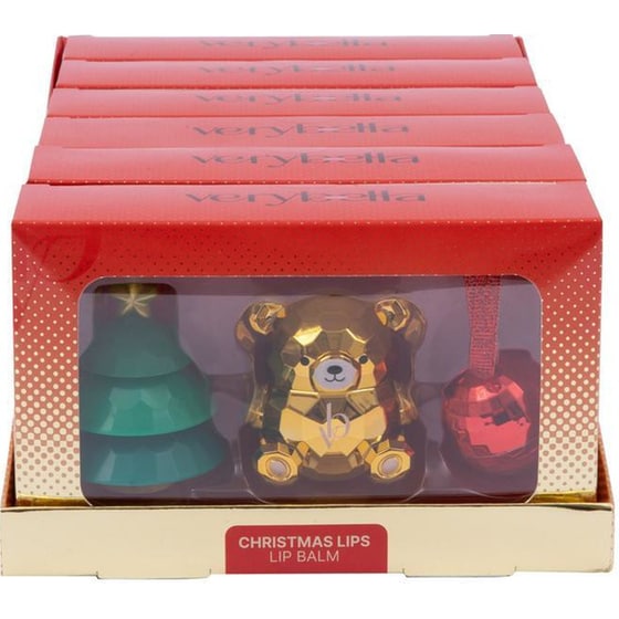 Lip Balm Very Bella Christmas Lips 6 Τμχ image 4