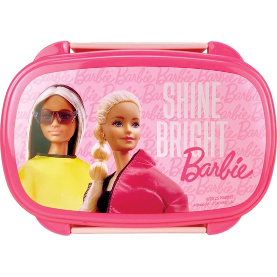 Φαγητοδοχείο με Κουτάλι και Πιρούνι Gim Barbie 500 ml image 2