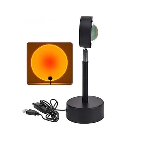 Φωτιστικό Led Με Εφέ Ηλιοβασίλεμα - 883525 image 0