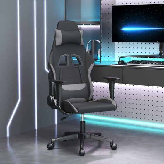 Καρέκλα Gaming VIDAXL 3143734 - Γκρι image 9
