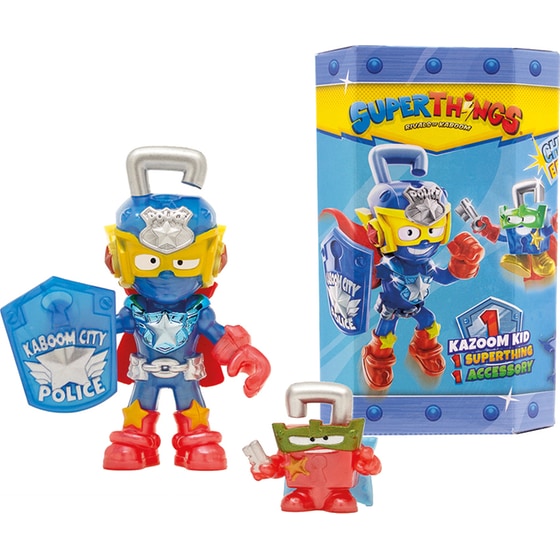 Superthings Μικροπλάσματα Rescue Force Φιγούρα με Kazoom Kid image 7