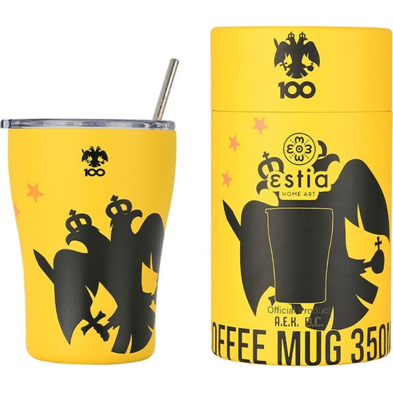 Κούπα Θερμός Καφέ Estia Home Art Save the Aegean AEK BC Edition 350ml image 0