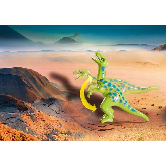 PLAYMOBIL® Dinos Maxi Βαλιτσάκι Εξερευνητής και Δεινόσαυροι (70108) image 4