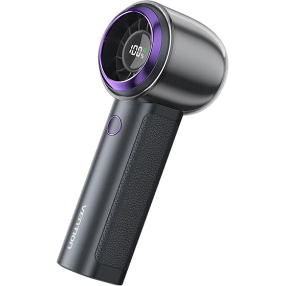 VENTION PBBV0 Ανεμιστήρας Χειρός με USB Μαύρο-Μωβ image 0