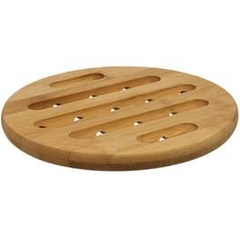 Βάση/Σουπλά Κατσαρόλας Spitishop F-v Round Bamboo 150041 Φ18 cm - Φυσικό