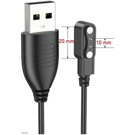 Φορτιστής Hoco σε USB-A για Hoco Y2 Pro - Black image 0