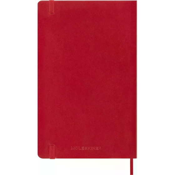 Ημερολόγιο Ημερήσιο Moleskine 2026 12Μ Large Scarlet Red Soft image 1