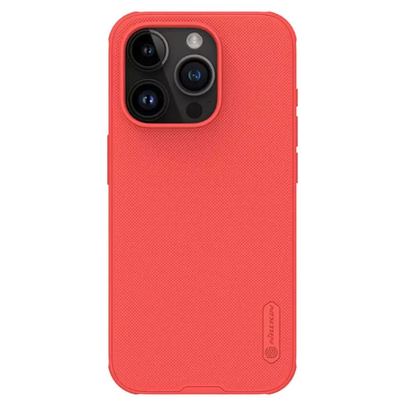 NILLKIN Nillkin Θήκη Super Frosted Shield Pro Για Iphone 15 Pro, Κόκκινη