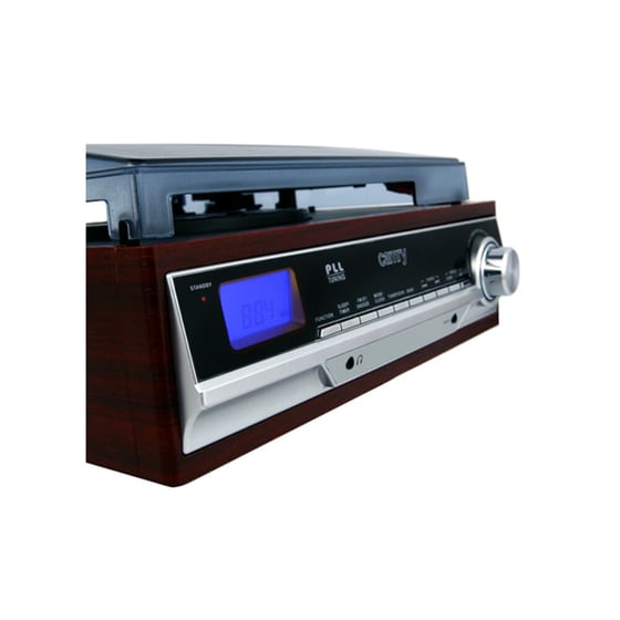 Πικαπ Camry Radio CR1168 Με Ενσωματωμένα Ηχεία - Καφέ image 3