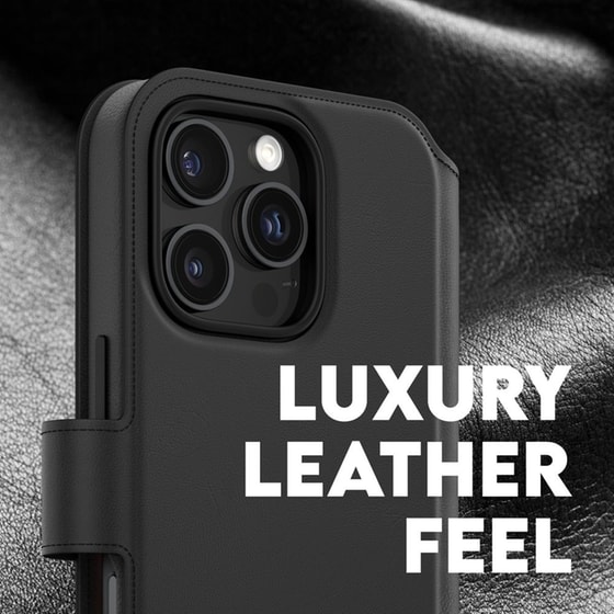 Θήκη Apple iPhone 16 Pro - PanzerGlass MagSafe Tango Two-In-One Wallet Case - Black image 5