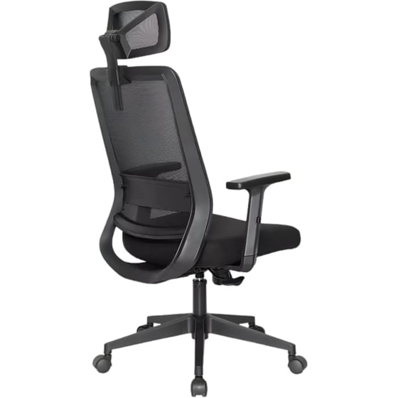 Καρέκλα Γραφείου Powertech PT-1140 από Mesh - Μαύρη image 2