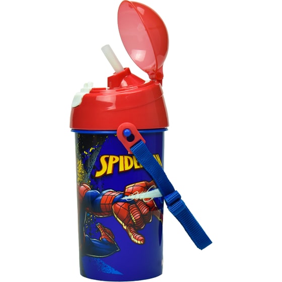 Παγούρι Gim FD Spiderman Blue Net 500ml image 1