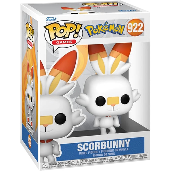 Funko Pop! Games - Pokemon - Scorbunny #922 image 1