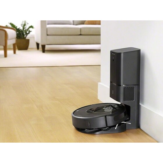 I-ROBOT ROOMBA i7+ i755840 με WiFi και Χαρτογράφηση Χώρου Μαύρο Σκούπα Ρομπότ image 2