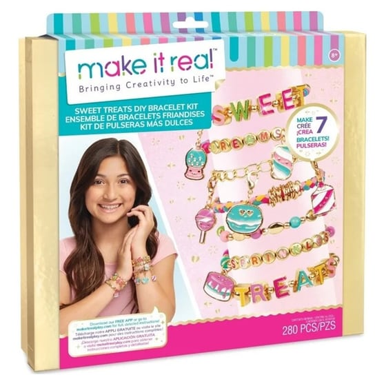 Make It Real Jewellery Sweet Treats DIY Bracelet Kit image 0