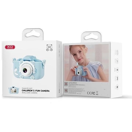 Παιδική Φωτογραφική Μηχανή Compact XO XJ01 - Blue image 3
