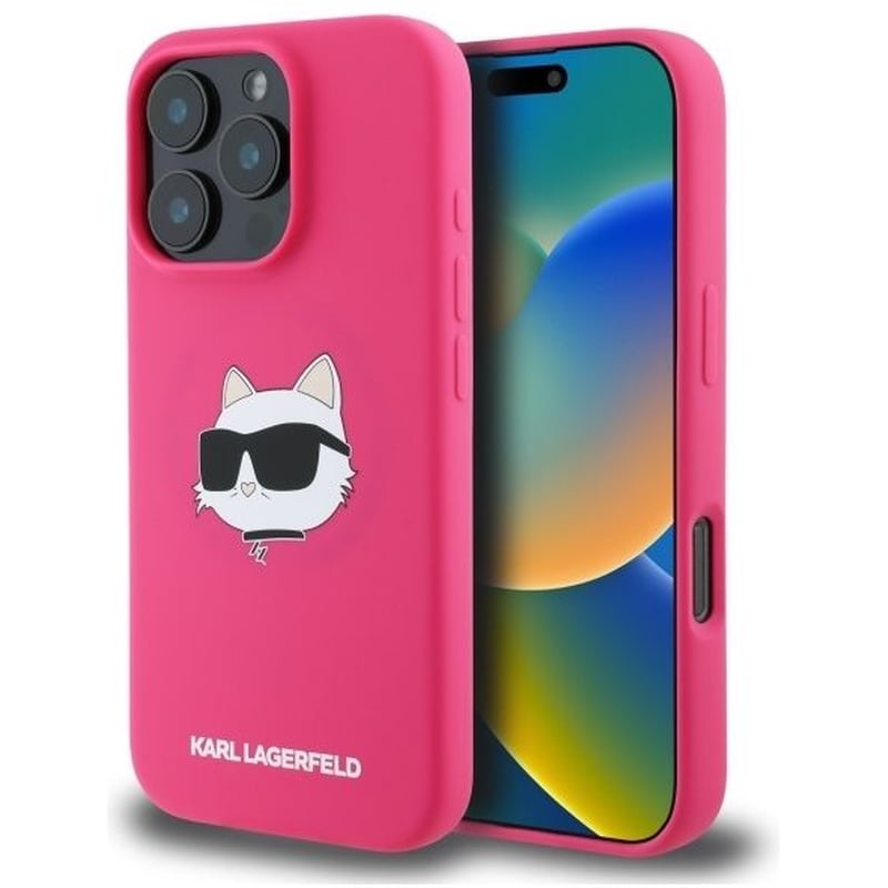 Θήκη Apple iPhone 16 Pro Karl Lagerfeld - Ροζ