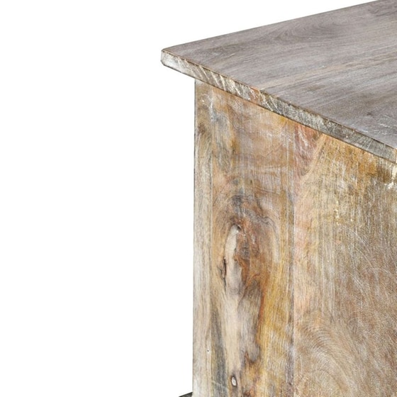 Έπιπλο Τηλεόρασης VidaXL από Ξύλο 120x30x40cm - Kαφε image 6