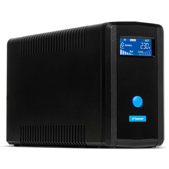 UPS Tescom Plus LCD 2000AP 2000VA 230V Μαύρο image 1