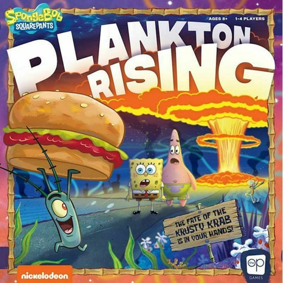 Επιτραπέζιο Παιχνίδι Usaopoly Spongebob Board Game Plankton Rising image 0