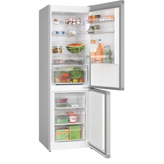 BOSCH KGN367LDF No Frost 321 Lt Metal Look Ψυγειοκαταψύκτης image 2