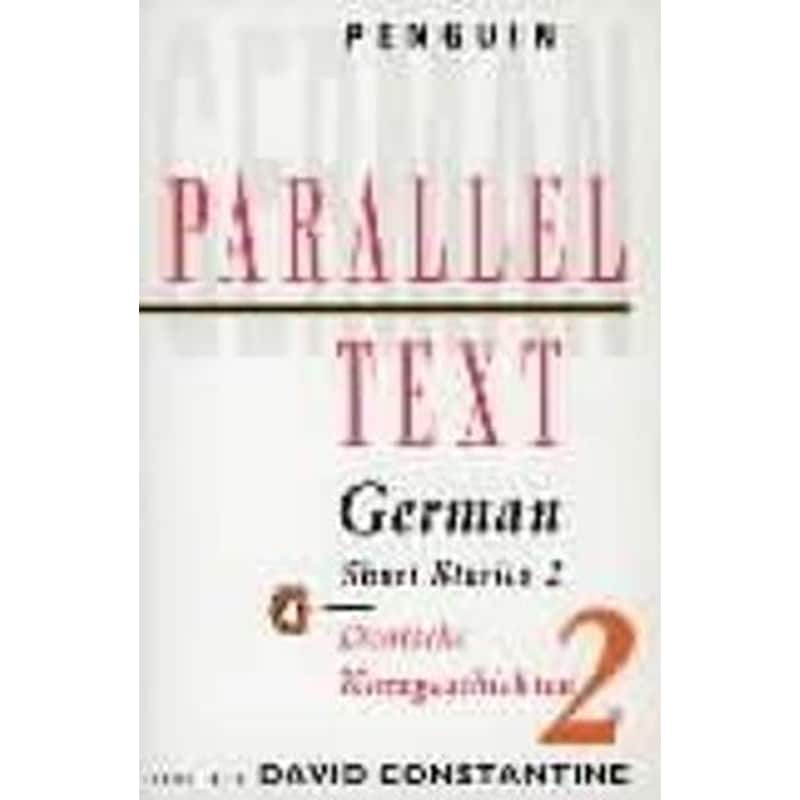 Parallel Text: German Short Stories