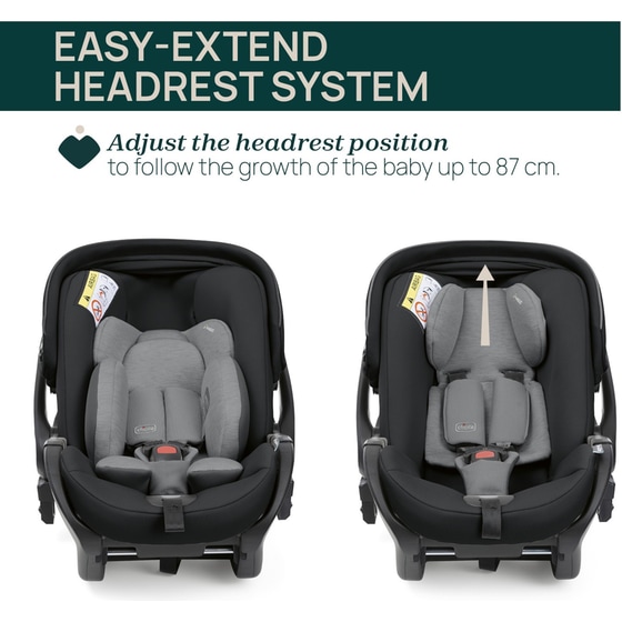 Chicco Βρεφικό/ Παιδικό Κάθισμα Αυτοκινήτου First-Seat Recline i-Size χωρίς Βάση για Παιδί 40-87 cm Μαύρο Σατέν image 5