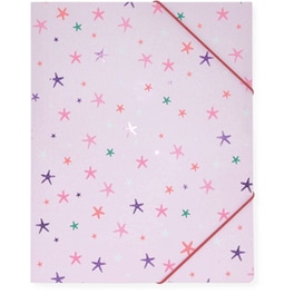 Φάκελος Πρεσπάν Papermint με Λάστιχο Stars Beach Happy